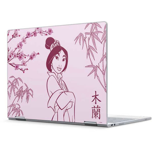 Disney Mulan Character Art Pixelbook Skin